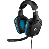 купить LOGITECH G432 7.1 Surround Sound Wired Gaming Headset - LEATHERETTE - USB - EMEA в Алматы фото 2