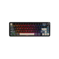 Купить Клавиатура Attack Shark X66 Star Black, Mechanical, 66 keys, 2.4/BT/USB-C, EN/RU/KZ, 3000mAh, RGB Алматы
