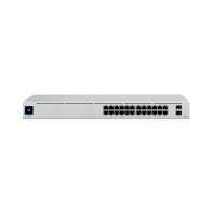 Купить Коммутатор UBIQUITI, USW-24-POE, 16xGbE PoE+, 8xGbE, 2x1G SFP, Layer 2, fanless, 95W Алматы