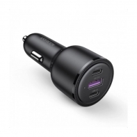 купить Автомобильное ЗУ Ugreen CD239 2*USB-C PD+USB-A 69W Fast Car Charger, 20467 в Алматы фото 1