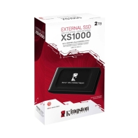 купить Жесткий диск SSD внешний 2000GB Kingston SXS1000/2000GA черный в Алматы фото 3