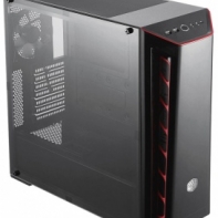 купить Компьютерter, Masteный корпус, Cooler MasrBox MB520 (MCB-B520-KANN-S00), ATX/Micro ATX/ Mini ITX, USB 2*3.0, HD-Audio Mic, Кулер 1*12см, Высота процессорного кулера до 165мм, Толщина 0,8мм, Без Б/П, Чёрный в Алматы фото 1