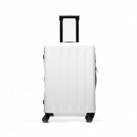 купить Чемодан, Xiaomi, Mi Trolley 90 Points Suitcase (Danube luggage) 24* (6970055340090), 5 вместительных отделений, Изностостойкий пластик и высококачественный полиэстер, Белый в Алматы фото 2