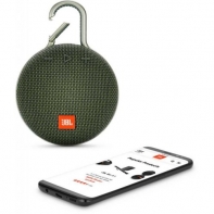 купить Портативная акустическая система  JBL CLIP 3, зеленый в Алматы фото 2