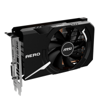 купить Видеокарта MSI GeForce GTX1650 SUPER, 4GB GDDR6 128-bit 1xDVI 1xHDMI 1xDP GTX 1650 SUPER AERO ITX OC в Алматы фото 2