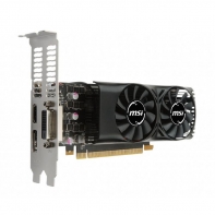 купить Видеокарта MSI GeForce GTX1050Ti, 4Gb GDDR5 128bit DVI-D HDMI DP, GTX 1050 Ti 4GT LP в Алматы фото 2