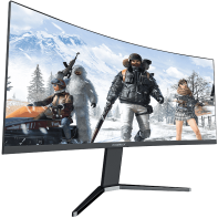 купить Монитор ЖК 34* GameMax GMX34CKXQ UltraWide QHD 21:9 <144Hz, 1ms, HDR400, 2*DP, 2*HDMI, 4*USB> в Алматы фото 3