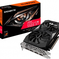 купить Видеокарта, Gigabyte, Radeon RX 5500 XT D6 8G (GV-R55XTD6-8GD) 4719331306571, DDR6, 128bit, HDMI, 3-DP, Цветная коробка в Алматы фото 1