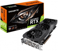 купить  Gigabyte RTX2080Ti GAMING OC, GV-N208TGAMING OC-11GC, 11G/352bit GDDR6, 1665 MHz, 3*HDMI 2.0, 3*DisplayPort, USB Type-CTM(support VirtualLinkTM) *1 в Алматы фото 1