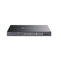 Купить Коммутатор PoE+ управляемый GbE 24-портовый Tp-Link SG3428MP <JetStream™ 24 порта GbE 802.3af/at (max 30W на порт), 4 гигабитных SFP-слота, коммутационная матрица 56 Гбит/с, консольный порт управления, бюджет мощности PoE 384W, интеграция с Omada SDN Алматы