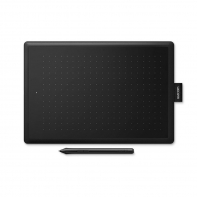 купить Графический планшет, Wacom, One Medium (CTL-672), Разрешение 2540 lpi, Чувствительность к нажатию 2048, Интерфейс USB, Размер 277*189*8,7 мм, Чёрный в Алматы фото 1
