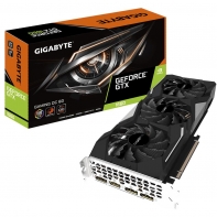 купить Видеокарта, Gigabyte, GTX1660 GAMING 6G (GV-N1660GAMING-6GD) 4719331304546, GDDR5, 192bit, HDMI, 3*DP, Windforce 3X Fan, Цветная коробка в Алматы фото 1