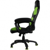 купить Игровое кресло GameMax GCR07 Green <Спинка: 79см, механизм качания, нагрузка до 120кг> в Алматы фото 2