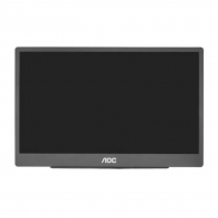купить Монитор портативный 15,6" AOC 16T2 IPS 1920x1080 4мс 700:1 MicroHDMI  1.4 USB-C в Алматы фото 2