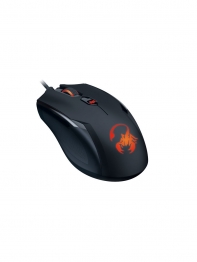 купить Компьютерная мышь, Genius, Ammox X1-400, RGB, Игровая, Оптическая 400-3200dpi, Проводная 1,8м, USB, Черная в Алматы фото 3