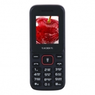 купить Мобильный телефон Texet TM-124 черный-красный в Алматы фото 1
