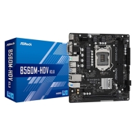 купить Материнская плата ASRock B560M-HDV R3.0 LGA1200 2xDDR4 4xSATA D-Sub HDMI DVI mATX в Алматы фото 2