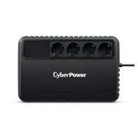 купить Line-Interactive ИБП, CyberPower BU850E, выходная мощность  850VA/425W, AVR, 4 выходных разъема типа Schuko CEE 7/4 в Алматы фото 1