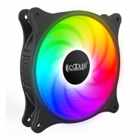 купить Кулер для корпуса PCcooler FX-120-3 RGB(fix), 12cm, 1200rpm, 3pin в Алматы фото 2