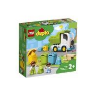 купить Конструктор LEGO DUPLO Мусоровоз и контейнеры для раздельного сбора мусора в Алматы фото 1