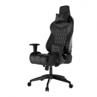 купить Игровое кресло GAMDIAS ACHILLES E2 L B <Black, спинка:86см, наклон: 150, нагрузка: до 200кг> v2 в Алматы фото 1