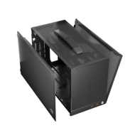 купить Корпус PCCooler K101 MESH GY 3F ITX 2xUSB3.0, USB-C, 1x3.5", 4x2.5" Grey в Алматы фото 2