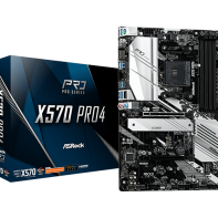 Купить Материнская плата, ASRock, X570 PRO4 (4717677338874), AM4, X570, 4xDDR4 3200, 8xSATA3, 2xM2.0, Raid, 1xHDMI, 2xPCI-Ex16, 2xPCI-Ex1, ATX Алматы