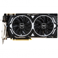 купить Видеокарта MSI GeForce GTX 1070 Ti ARMOR 8G, VR Ready, 8Gb/256bit, GDDR5, DVI-D, HDMI 2.0, 3xDP 1.4, BOX в Алматы фото 2