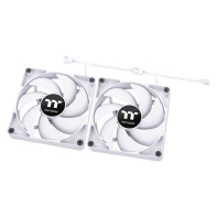 купить Кулер для компьютерного корпуса Thermaltake CT120 PC Cooling Fan White (2 pack) в Алматы фото 4