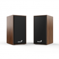 купить Колонки, Genius SP-HF180, 2.0, 6 Вт, мин 150 Гц, макс 20000 Гц, 3.5 Jack, USB в Алматы фото 1