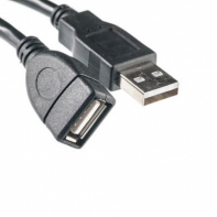 купить Кабель PowerPlant USB 2.0 AF &ndash; AM, 0.1м в Алматы фото 1