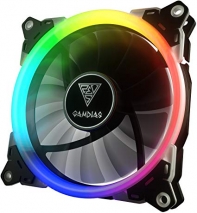 купить Вентилятор для корпуса GAMDIAS AEOLUS M1-1403R RGB в Алматы фото 2