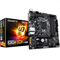 купить Материнская плата, Gigabyte, B365M DS3H (4719331805579), LGA1151v2, iB365, 4xDDR4 2666, 6xSATA3, 1xM.2, 1xD-Sub, 1xDVI-D, 1xHDMI, 1xPCI-Ex16, 1xPCI-Ex4, 1xPCI-Ex1, mATX в Алматы фото 1