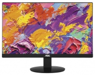 купить Монитор с Безрамочным Дизайном 23.8* AOC I2480SX  IPS 1920х1080 16:9 250кд/м2 5мс 1000:120млн:1 1xD-Sub 1xDVI Угол Обзора 178178. В комлекте: кабель VGA, кабель DVI. Угол наклона -5/+23 °, VESA 100x100, Внешний Блок Питания. Корпус: Черная Текстурная в Алматы фото 2