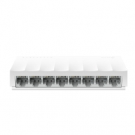 купить Коммутатор  8-портовый Tp-Link LS1008 LiteWave <8 портов 10/100 Мбит/с (RJ45) с автосогласованием и поддержкой Auto MDI/MDIX, 802.3X Flow Control, Green Technology, настольный, пластиковый корпус> в Алматы фото 1