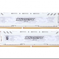 купить Оперативная память 32GB KIT (2x16Gb) DDR4 3200 MT/s Crucial Ballistix Sport LT PC4-25600 UDIMM 16-18-18 Unbuffered NON-ECC 1.35V Wite BLS2K16G4D32AESC в Алматы фото 1