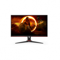 купить Монитор Игровой 23,8" AOC 24G2SU/BK VA 165Hz 350cdm 1ms 3000:1 VGA DP 2xHDMI 4xUSB Hub 2x2W в Алматы фото 1