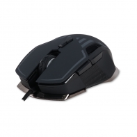 купить Компьютерная мышь, Delux, DLMM-628OUB, Игровая, Оптическая, 1000-16000dpi, 9 функциональных клавиш, Частота сканирования до 1000Hz, Подсветка, Длина кабеля 1,6 метра, Размер: 124*72*43 мм, Чёрный в Алматы фото 2