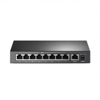 купить TP-Link TL-SF1009P 9-портовый настольный 10/100 Мбит/с коммутатор с 8 портами PoE+ в Алматы фото 3