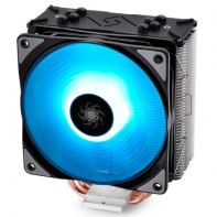 купить Кулер для процессора, Deepcool, GAMMAXX GTE, DP-MCH4-GMX-GTE, Intel 2011/1366/115х  и AMD AM4/AM3 /AM3/AM2 /AM2/FM2 /FM2/FM1, 150W, 120мм RGB, 500- 1500&plusmn;10% об/м, 56.5 CFM, ?27 dB(A), 4pin, 135х84.8х157,4мм, Чёрный в Алматы фото 3