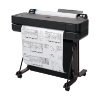 купить Плоттер HP DJ T630 24-in 5HB09D, 610mm, A1, 30сек/стр A1; 76л A1/час, WIFI,USB 2.0, remote print, auto switch sheet/roll в Алматы фото 2
