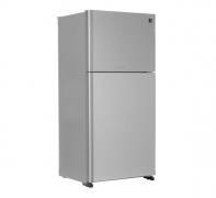 Купить Холодильник Sharp SJXG60PGSL с верхним расположением морозильной камеры, silver/glass (600(422+178),A++,Full No Frost/Hybrid Cooling/Extra-Cool, J-TECH Inverter, 865 x1870 x740) Алматы