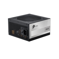 купить Блок питания MSI  850W, PRO A850PL PCIE5, Full Modular, ATX, 80+ PLATINUM, >92%, Fan 120mm, Черный в Алматы фото 1
