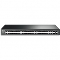 купить TP-Link T1600G-52TS(TL-SG2452) Гигабитный коммутатор, 48 портов RJ45 10/100/1000 + 4SFP /  в Алматы фото 2