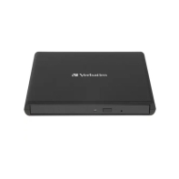 купить Внешний привод Verbatim CD/DVD 98938 Slim USB Чёрный в Алматы фото 2