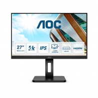 купить Монитор 27" AOC U27P2CA IPS 3840x2160 60hz 4мс 350кд/м2 1000:1 2xHDMI 1xDP 1xUSB-C 4xUSB в Алматы фото 1