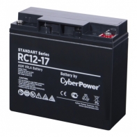 купить АКБ CyberPower Standart series RС 12-17, 12V-17Ah, AGM, M6, 181x76x167мм., 5.4кг. в Алматы фото 1