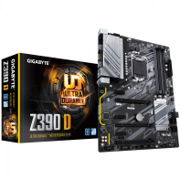 купить Материнская плата, Gigabyte, Z390 D (4719331806729), LGA1151, iZ390, 4xDDR4 2666, 6xSATA3, 1xM2.0, Raid, 1xHDMI, 3xPCI-Ex16, 3xPCI-Ex1, ATX в Алматы фото 1