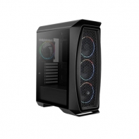 купить Корпус CASE Aerocool Aero One Eclipse 4xARGB Fan (Aero One Eclipse) (2x USB 3.0 / наушники(HD) / микрофон) 4 RGB Fan 12cm ATX в Алматы фото 2