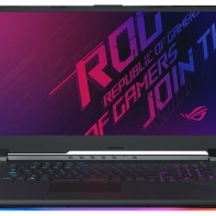 купить Ноутбук Asus ROG G731GW-H6233T 17.3** FHD(1920x1080) 240Hz nonGLARE/Intel Core i7-9750H 2.60GHz Hexa/16GB/1TB SSD/GF RTX2070 8GB/WiFi/BT5.0/RGB-BLKB/Mouse/4cell/2.90kg/DOS/1Y/BLACK в Алматы фото 1